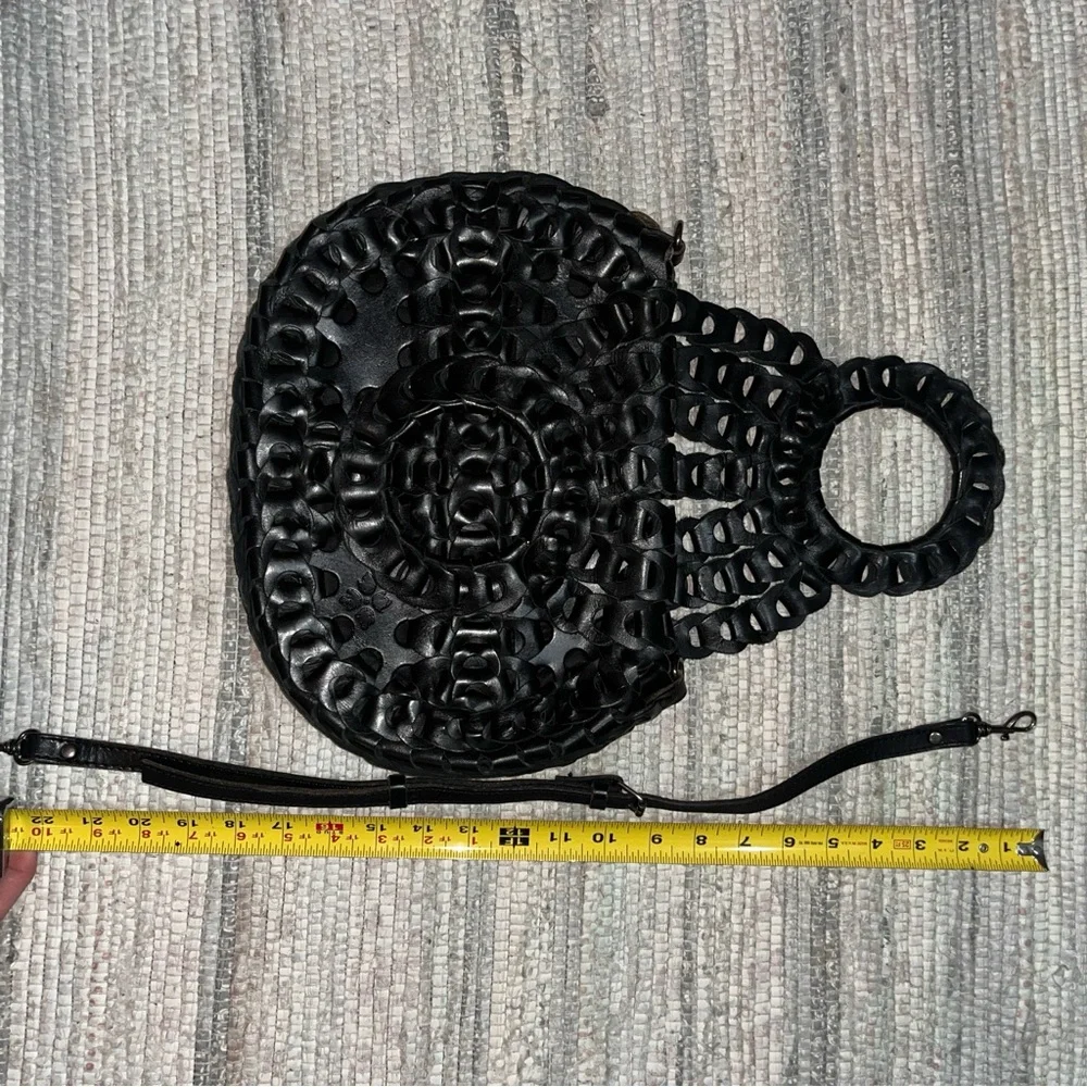 Black leather Patricia Nash purse - Picture 10 of 10